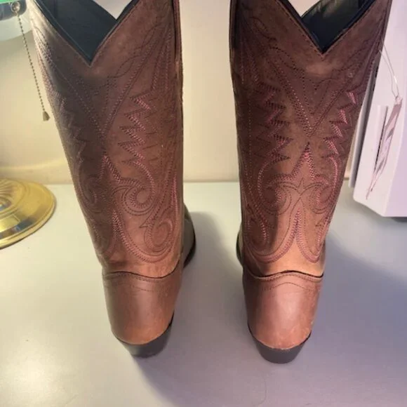 Smoky Mountain Women's Leather Cowboy Boots Size 7 Brand new - Picture 2 of 5